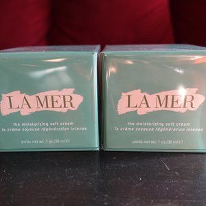 LA MER The Moisturizing Soft Cream - LOT OF 2